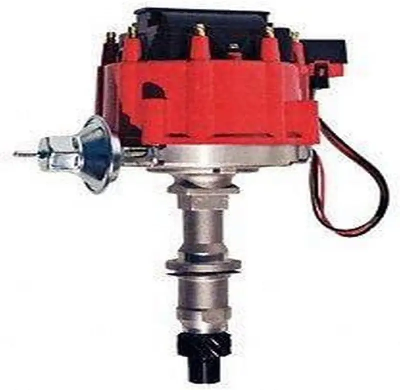 66953 Pontiac Hei Electronic Distributor, Red Cap 1
