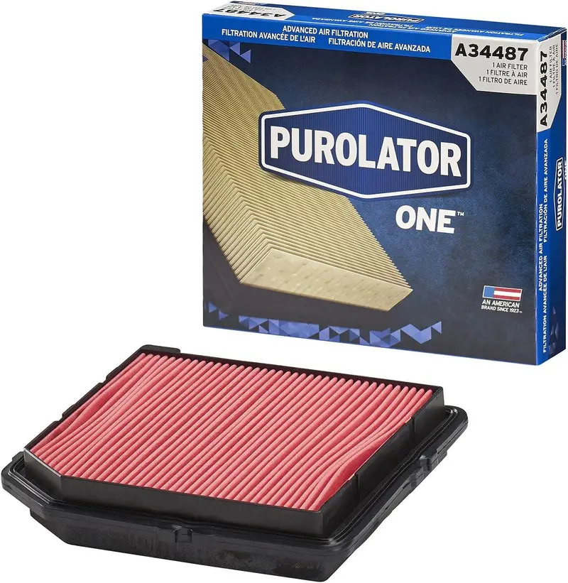 A34487 One Advanced Engine Air Filter Compatible With Select Honda Civic, Crx, Wagovan 1