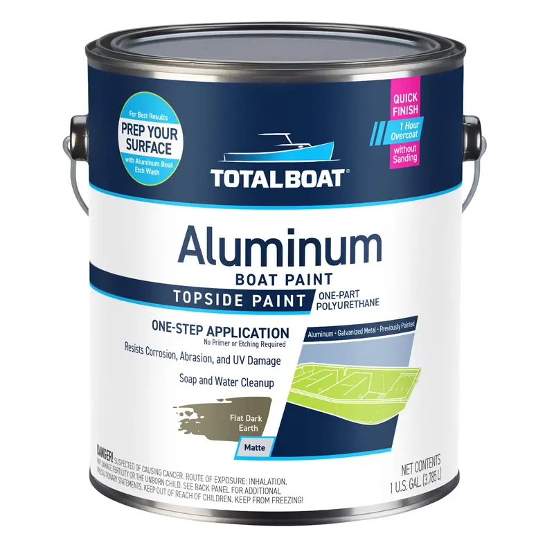 Aluminum Boat Topside Paint 1