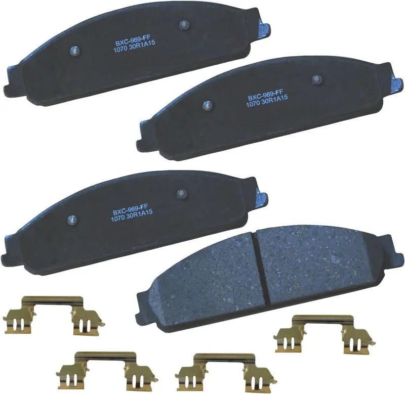 Bendix Premium Sbc1363 Ceramic Front Brake Pads For Cadillac Escalade, Esv,Ext,Xts,Chevrolet Avalanche,Cheyenne,Express 1500,Silverado Classic,Ld,Suburban,Tahoe,Gmc Savana Sierra,Limited,Yukon,Xl, 1