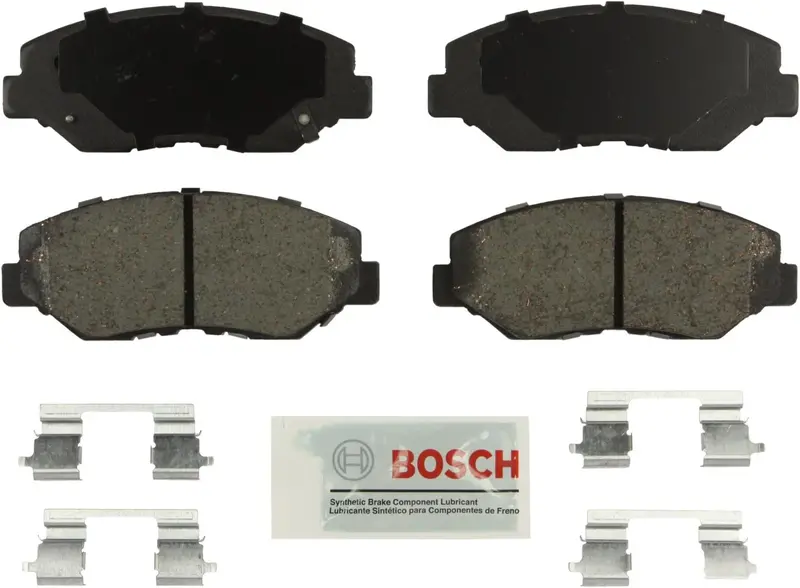 Bosch Be914h Blue Ceramic Disc Brake Pad Set With Hardware - Compatible With Select Acura Ilx; Honda Accord, Civic, Cr-V, Cr-Z, Element, Fit; Front 1