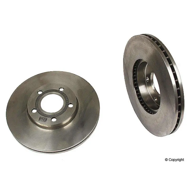 Brembo Front Disc Brake Rotor For 1998-1999 Passat (09.7195.10) 1