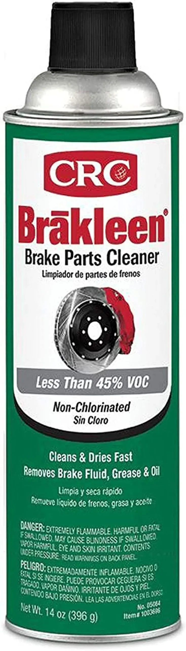Crc 05084 Brakleen Brake Parts Cleaner - Non-Chlorinated - 14 Wt Oz 1