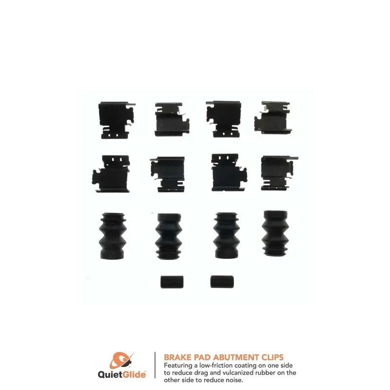 Disc Brake Hardware Kit For Sprinter 2500, 208, 206, Megane, Scenic Ii H5817q 1