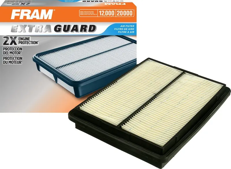 Extra Guard Round Plastisol Engine Air Filter Replacement, Easy Install W/ Advanced Engine Protection And Optimal Performance, Ca6664 1