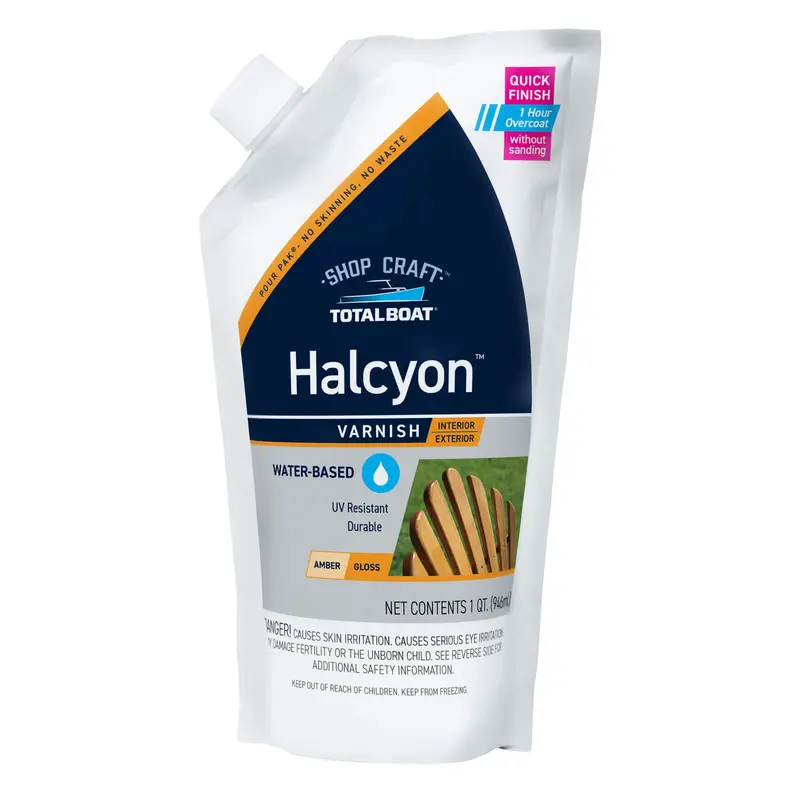Halcyon Water-Based Marine Varnish 2