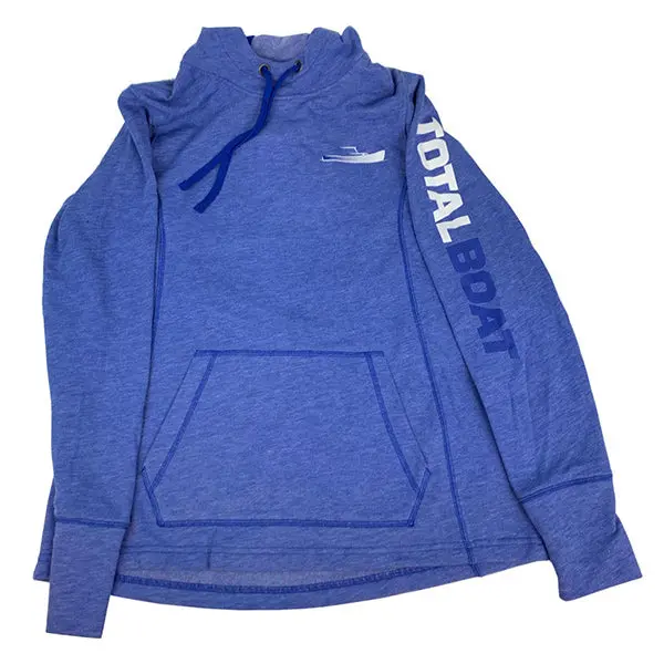 Hooded Logo Sleeve Wicking Fleece Sweatshirt 1