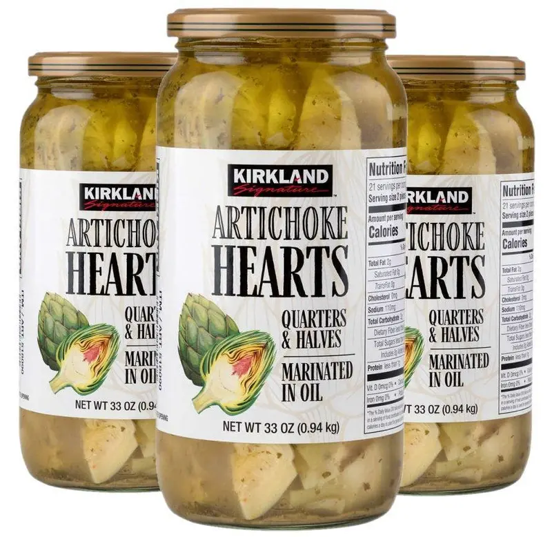 Kirkland 3 Pack |  Artichoke Hearts, 33 Oz 1