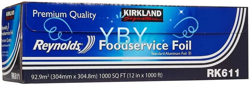 Kirkland Signature Reynolds Foodservice Aluminum Foil Roll Rk611 12" X 1000 Ft 1