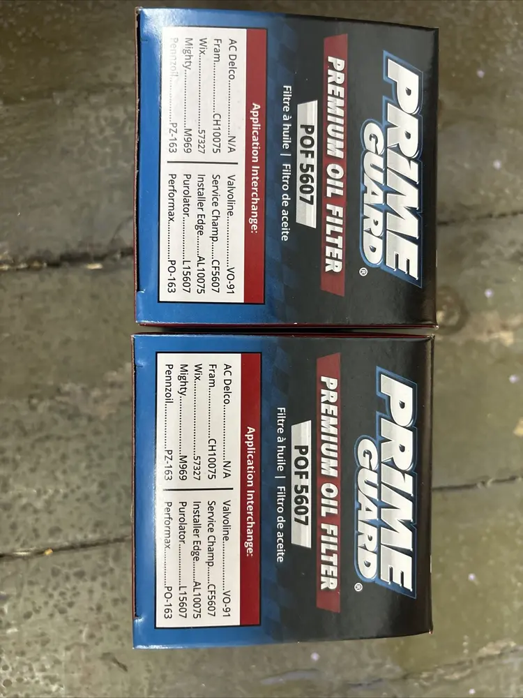 Lot Of 4 Engine Oil Filter Prime Guard Pof5607 1