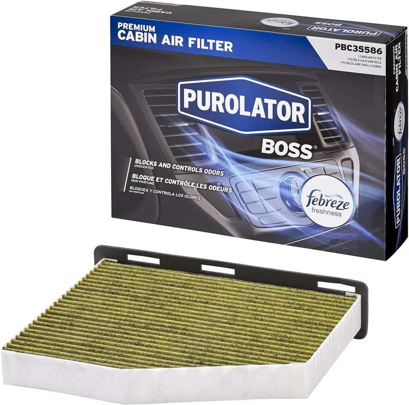 Pbc35586 Boss Premium Cabin Air Filter With Febreze Freshness Fits Select Vw And Audi 1