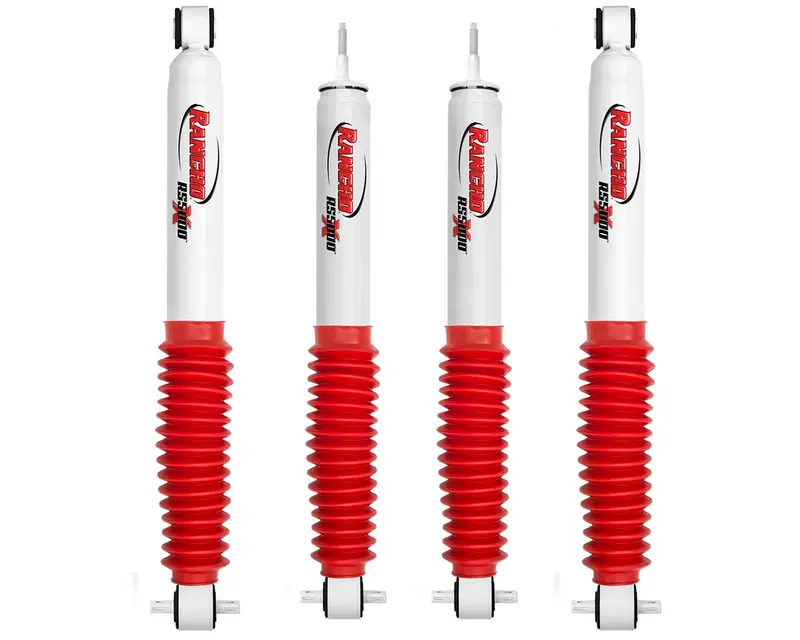 Rancho Rs5000x Gas Shocks Set For 1996-2006 Jeep Wrangler 4Wd Tj Lj 2
