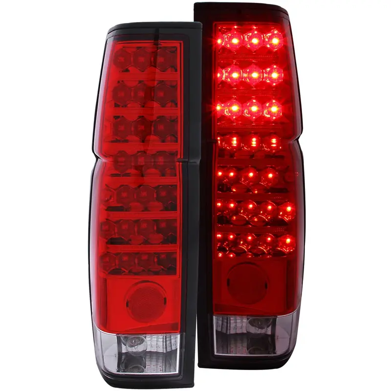 Anzo Usa 311034 Tail Light Assembly; Led; Red/Clear Lens; Pair; 1