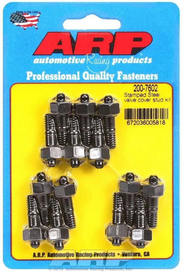 Arp 200-7602 1/4" Hex Valve Cover Stud Kit – 14-Piece, Precision-Machined 1