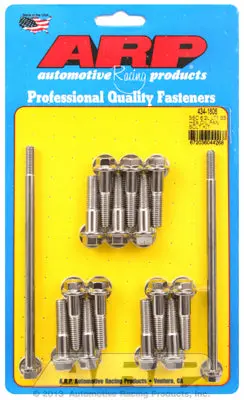 Arp 434-1806 Stainless Steel Oil Pan Bolt Kit For Gm Lt1 6.2L V8 Engines 1