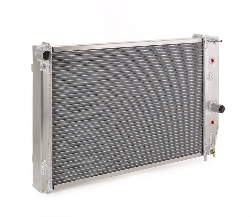 Be Cool 63085 Factory-Style Radiator – Polished Aluminum, Designed For 1997–2004 C5 Corvette W/ Automatic Transmission 1