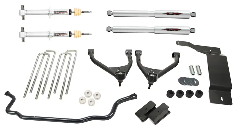 Belltech 150207Tps 4-Inch Lift Kit With Trail Performance Struts And Shocks (Front & Rear) 1