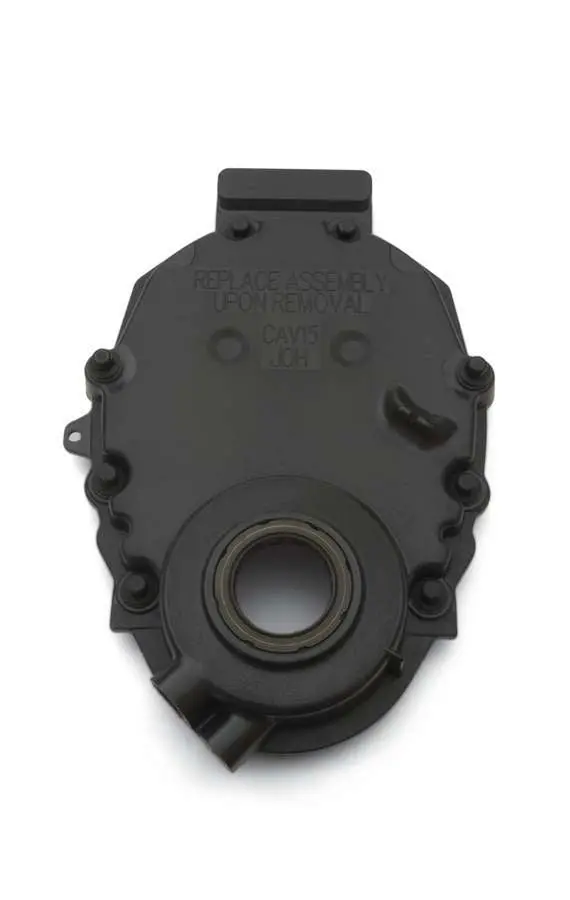 Chevrolet Performance Sbc Front Timing Cover – Black Plastic Oem-Style Replacement (Part #12562818) 1