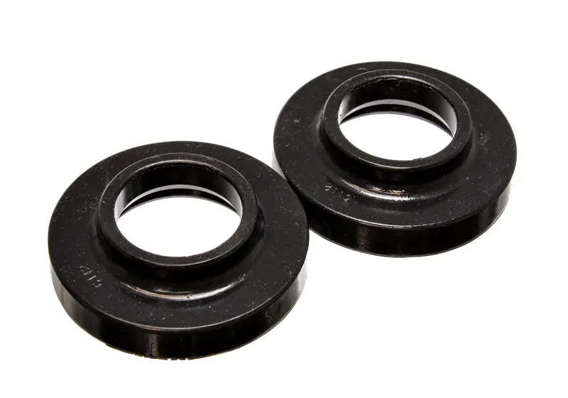 Energy Suspension 2.6101G Polyurethane Coil Spring Isolator Set – Front & Rear Suspension Upgrade 1