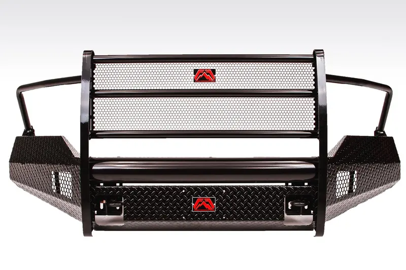 Fab Fours Black Steel Front Bumper – Off-Road Ready Replacement 1