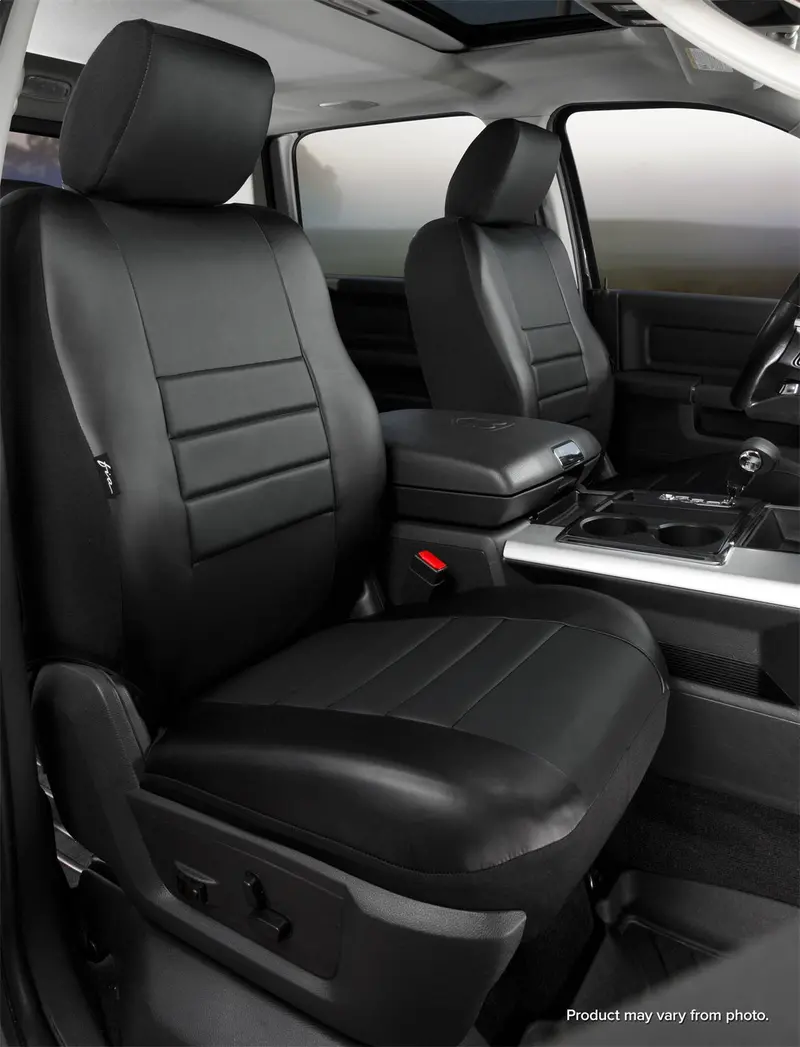 Fia Sl67-16 Black-On-Black Leatherlite™ Custom Seat Covers – Tailored Fit 1