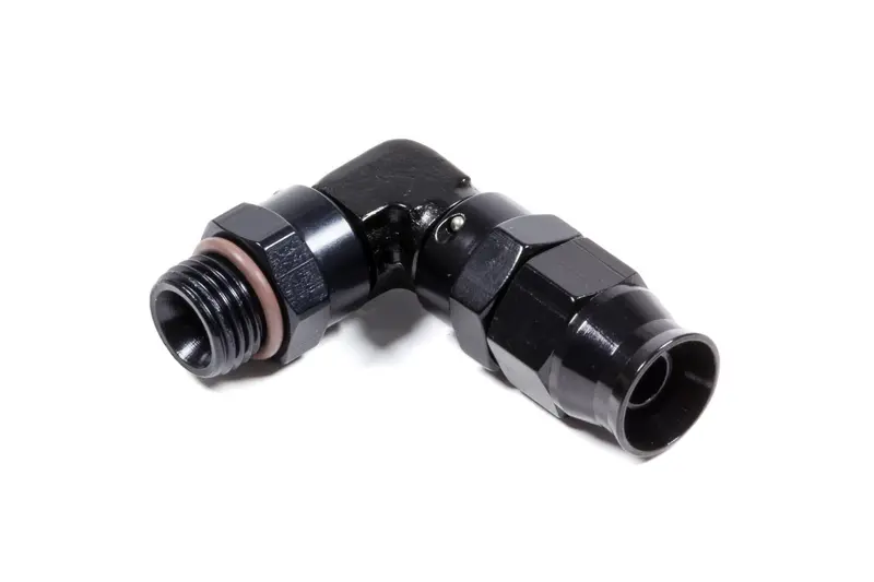 Fragola 689706-Bl -6 An To -6 Orb 90-Degree Hose Fitting – Black Ptfe-Lined Elbow 1