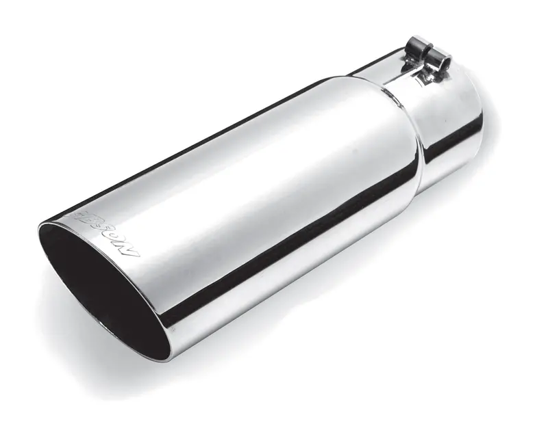 Gibson Performance 500401 Stainless Steel Single-Wall Angle-Cut Exhaust Tip 1