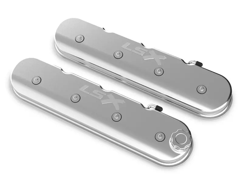Holley 241-406 Gm Ls-Series Licensed Valve Cover Set 1