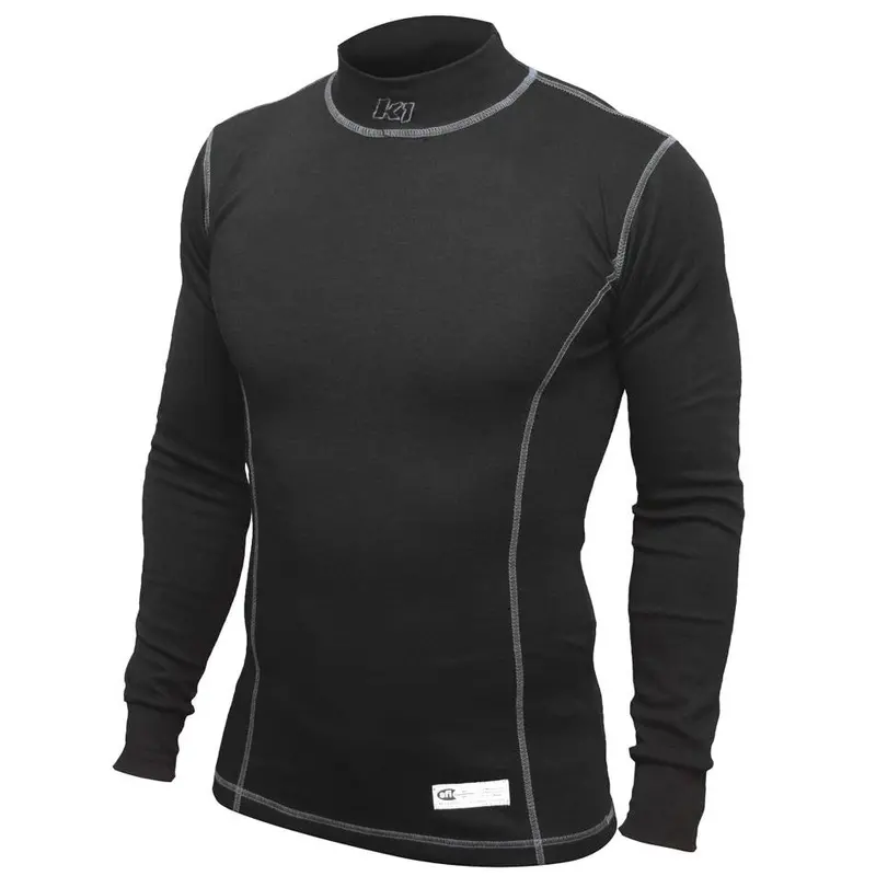 K1 Racegear 26-Pls-N-Xs Precision Undershirt – Lightweight Black Base Layer (X-Small) 1