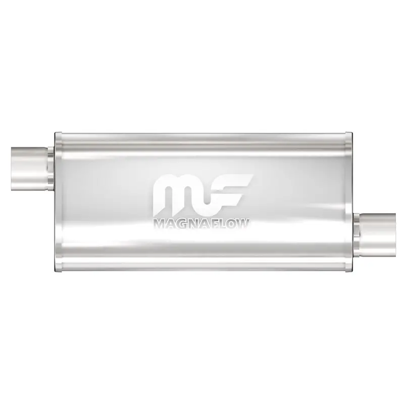 Magnaflow 14236 Universal Dual-Inlet/Outlet Performance Muffler – 2.5" Diameter 1