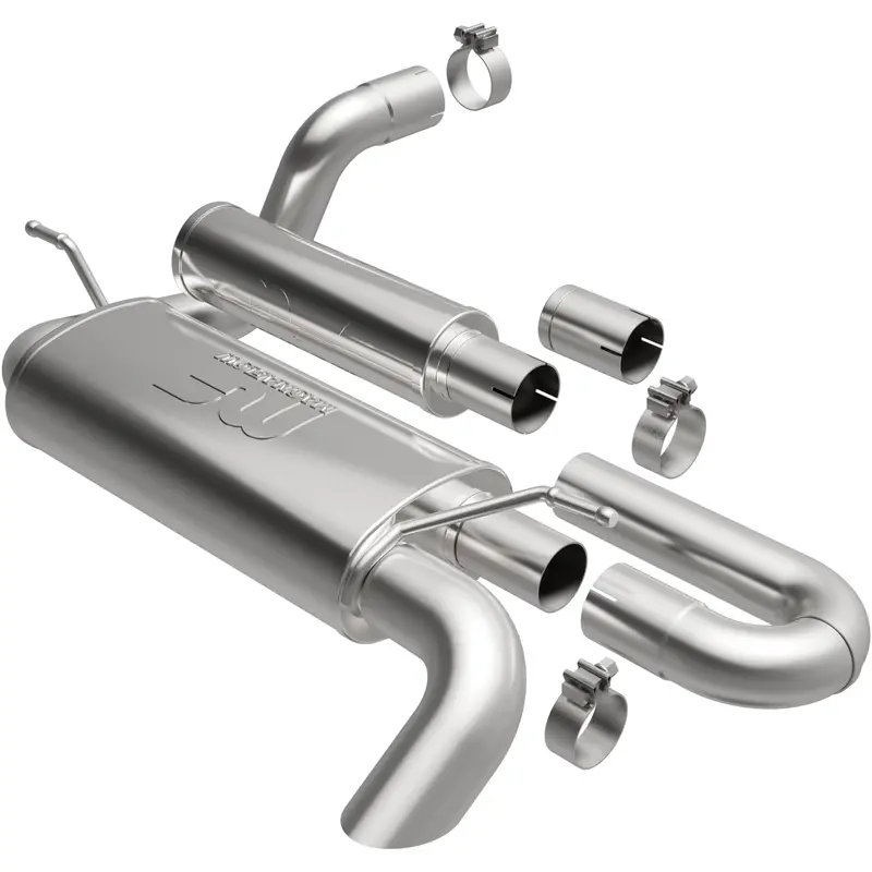 Magnaflow 19620 Overland Series Stainless Steel Axle-Back Exhaust System 1