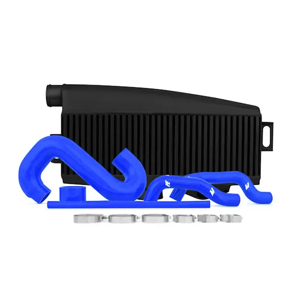 Mishimoto Top-Mount Intercooler Kit – Black & Blue Design For 2002–2007 Subaru Wrx/Sti 1