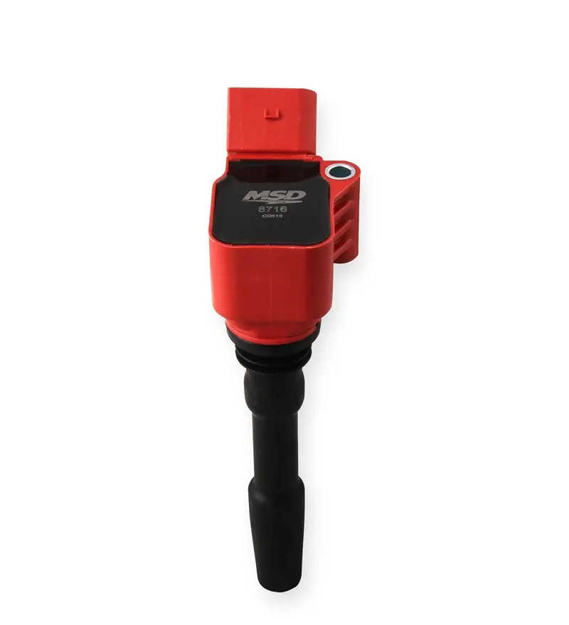 Msd Blaster Direct Ignition Coil – Red, Single-Unit Bolt-In Replacement 1