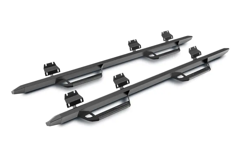 N-Fab Predator Pro-Cab Side Steps – Two-Step Nerf Bars For 2014–2018 Gmc Sierra 1500 Double Cab 1