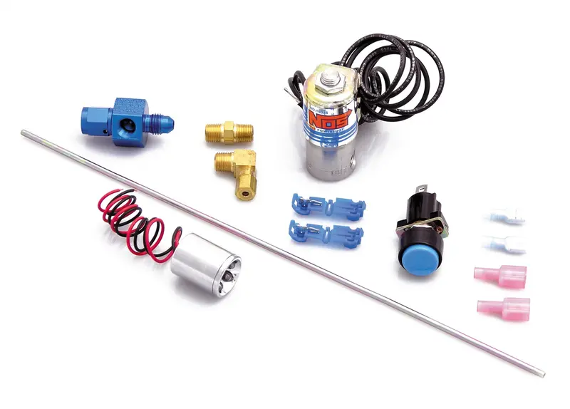 Nos 16033Nos Nitrous Purge Kit — Illuminated Led Indicator, Includes -4 An Feed Line 1
