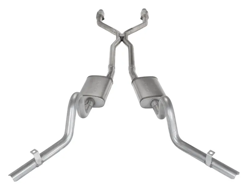 Pypes Performance Sgg940Te H-Pipe Exhaust System – Crossmember-Back, 2.5" Dual Exit For 1978–1988 El Camino (Excl. Ss) 1