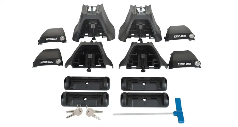 Rhino-Rack Ja1915 Vortex Aero Roof Rack – Multi-Fit 2500 Series System 1