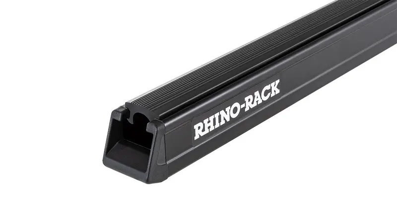 Rhino-Rack Rl150 Heavy-Duty Roof Rack System – Dual Black Aero Bars With Four Mounting Legs (1375 Mm) 1
