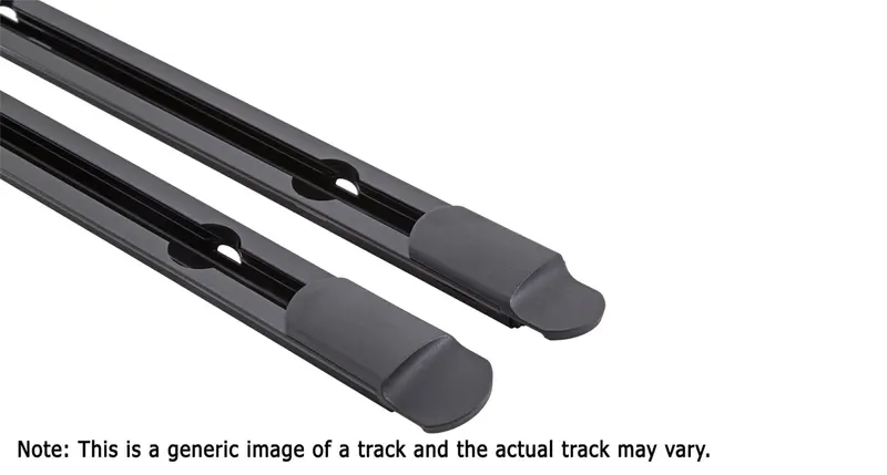 Rhino-Rack Rts509 Rooftop Track Mounting System – Includes Hardware And End Caps (Pair) 1