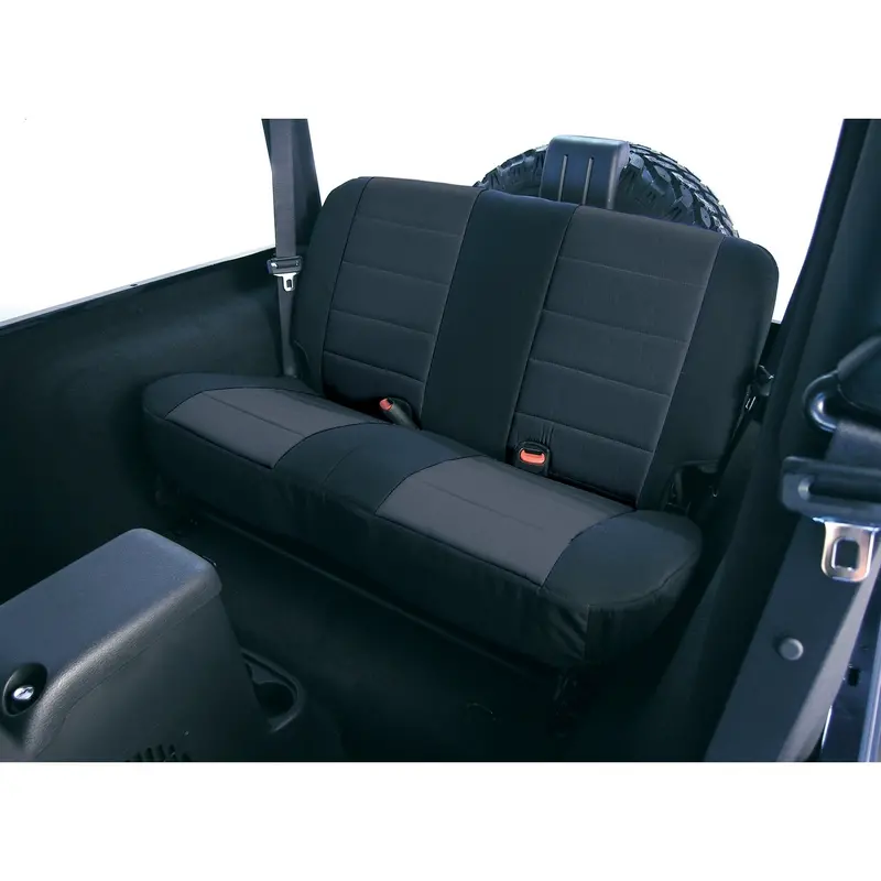 Rugged Ridge Neoprene Custom Seat Covers – Black, Universal Fit (13262.01) 1