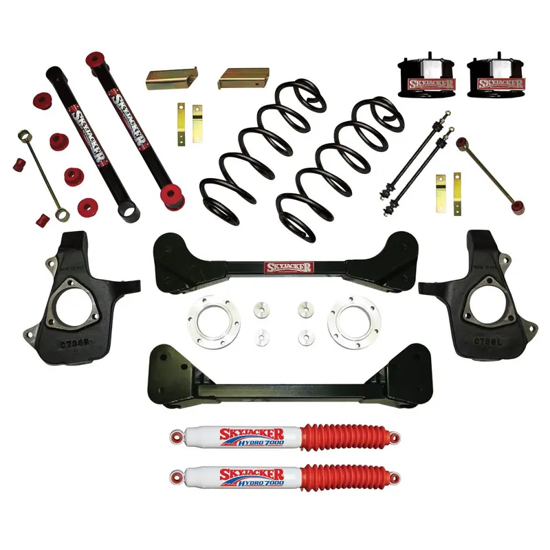 Skyjacker 4-Inch Lift Kit With Shocks – Complete Suspension Package For 2007–2013 Chevy Tahoe/Avalanche/Suburban 1