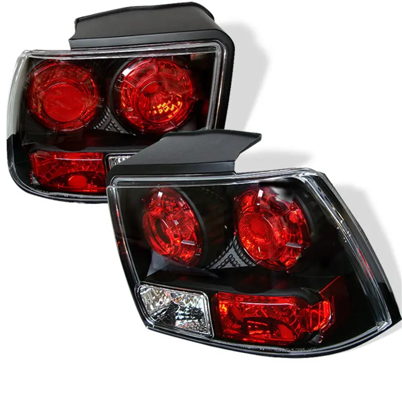 Spyder Euro-Style Tail Lights – Black Housing, Oem Bulb Compatible, Sold As Pair 1