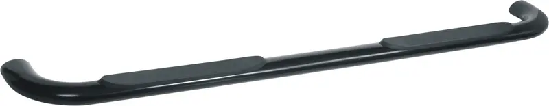 Trailfx 1130373013 3-Inch Round Rocker Panel Mount – Powder-Coated Black Steel, No End Caps 1
