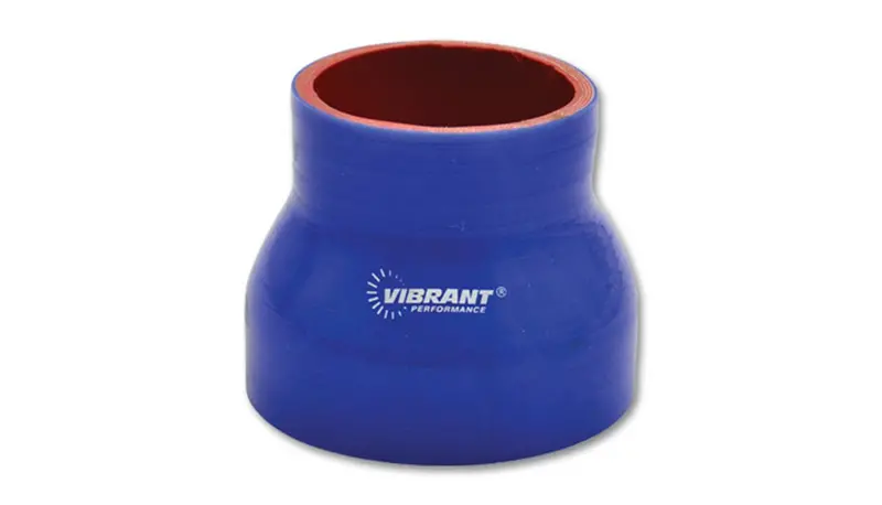 Vibrant Performance 2839B 4-Ply Reducer Coupling – 3.25" X 4" X 3" Blue 1