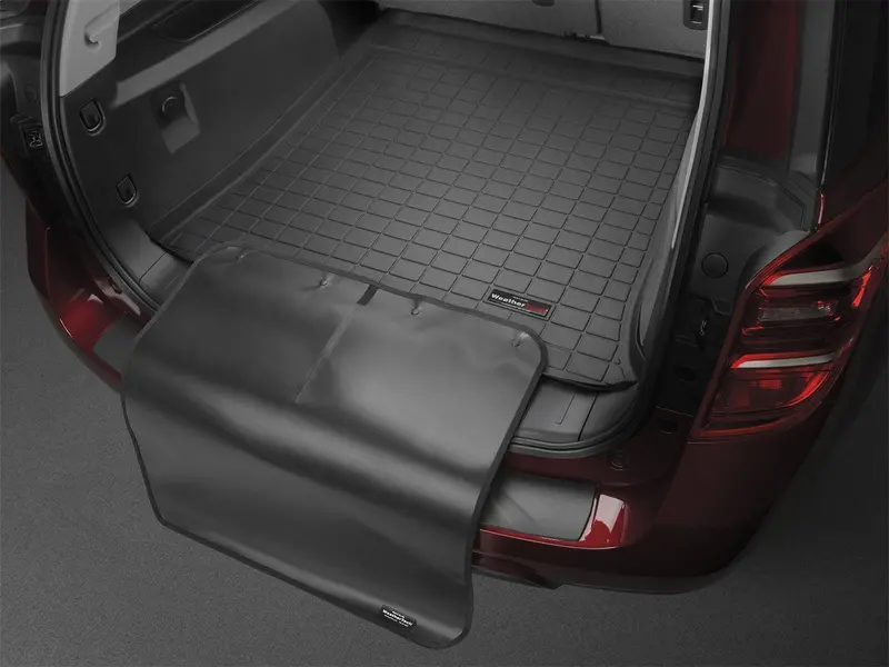 Weathertech 411255Sk Custom Cargo Liner – Tan Color With Bumper Protector, Fits Behind Second Row 1